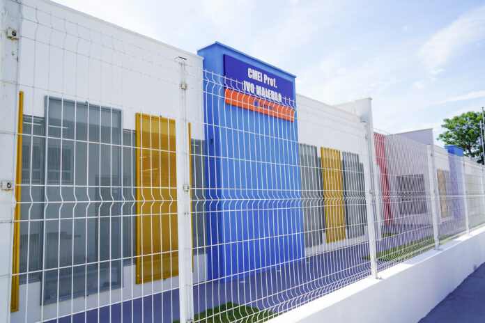 CMEI Prof. Ivo Malerba inaugurada em 2025 (Foto: divulgação PML)