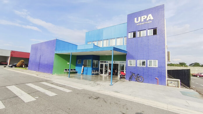 Sede da Unidade de Pronto Atendimento do Araretama, uma das três com reformas anunciadas em Pinda