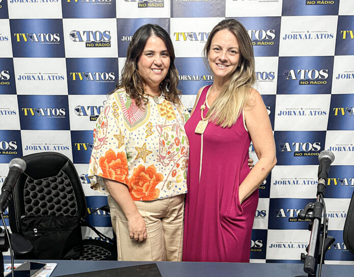 Terapeutas Juliana Nogueira e Fabiane Ribeiro, responsáveis pelo projeto 