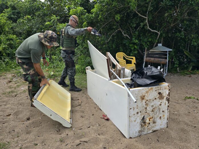 Trabalho que rastreia crimes ambientais em Caraguatatuba; cidade registra 27 atendimentos durante ações em duas semanas