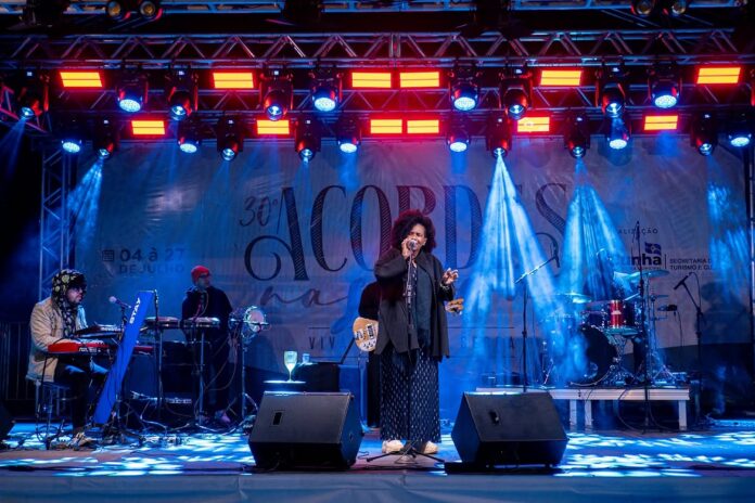 Show da edição anterior do Festival de Inverno Acordes na Serra que começa nesta sexta-feira em Cunha (Foto: Divulgação PMC)
